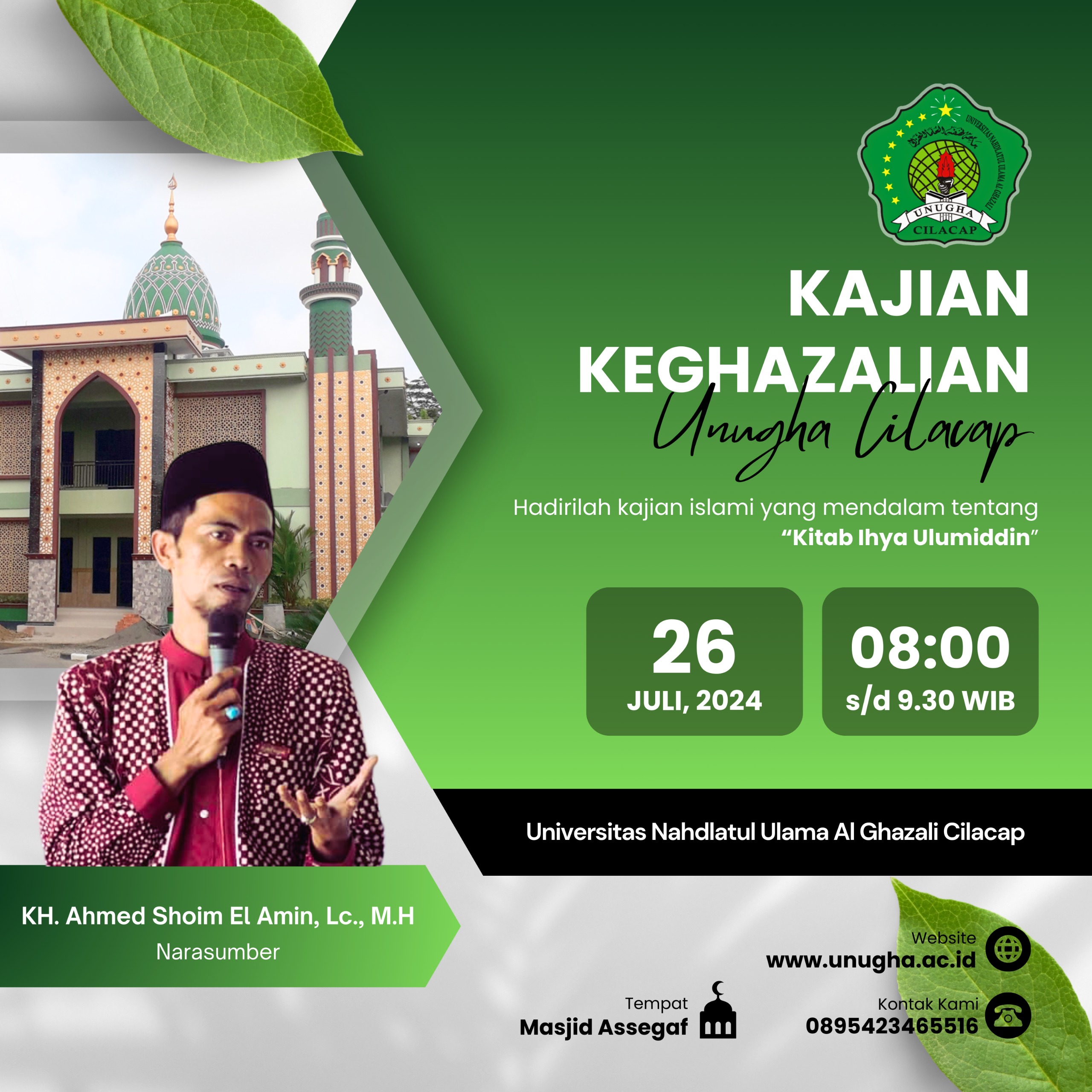 Tingkatkan Kualitas Bacaan Al Qur'an, Mahasiswa KKN UNUGHA Cilacap Hadirkan Proker Inovasi Pengajaran Makhorijul Huruf